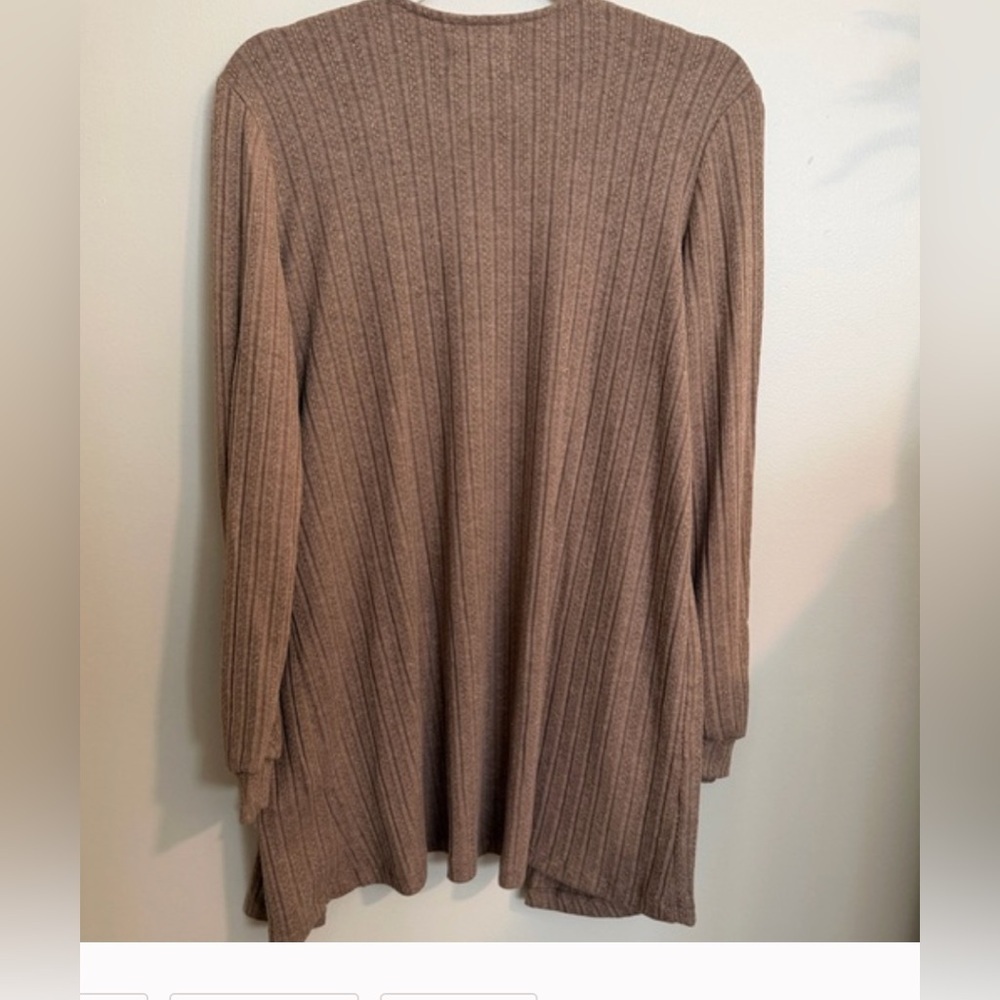 Blu Pepper Brown Cardigan Large - Picture 3 of 4